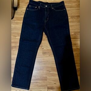 Levi's 541 Men's Deep Indigo Athletic Fit Straight Stretch Jeans 👖 Size 33X30!!